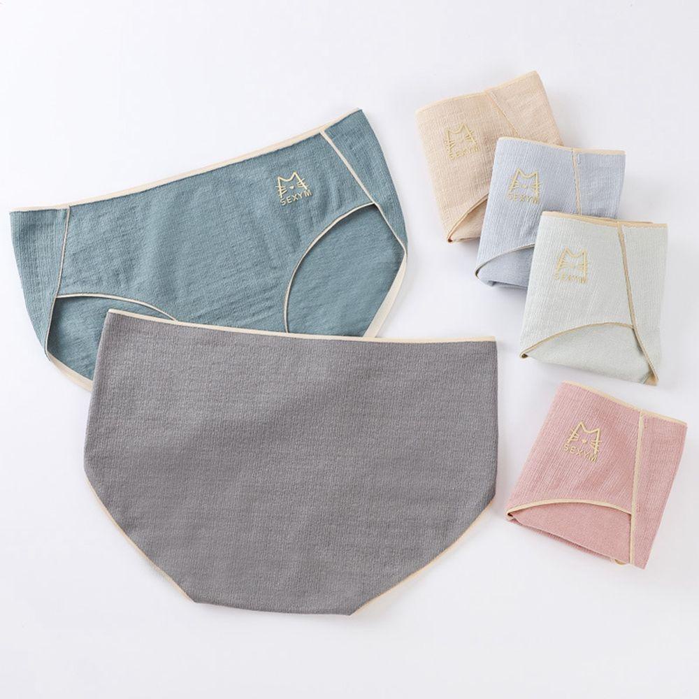 Quần Lót Cotton Mềm Mại In Họa Tiết Mèo Đáng Yêu Cho Nữ