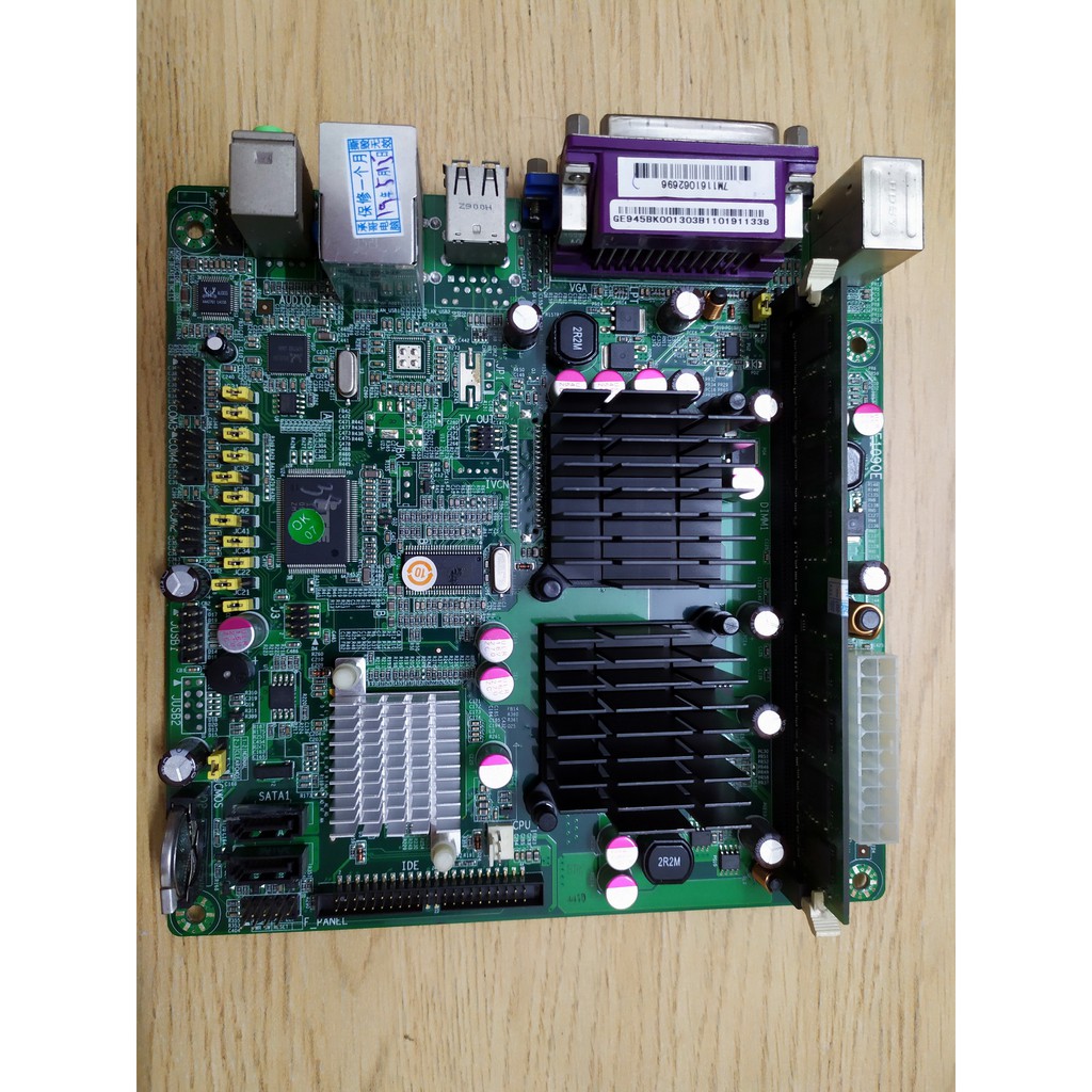 Bo mạch chủ Atom dùng ram PC