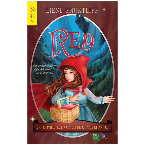 Sách - Red - Cuộc Phiêu Lưu Của Cô Bé Quàng Khăn Đỏ + tặng bookmark