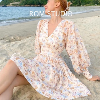 Đầm xoè cột nơ cổ My Muse dress