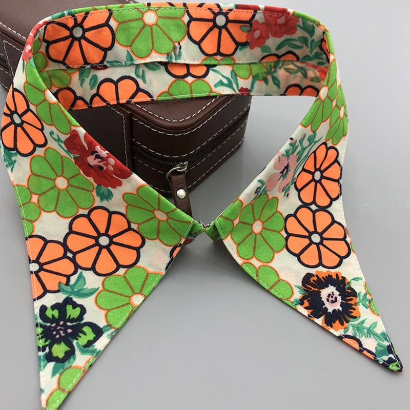 Cổ Áo Giả Họa Tiết Hoa Thanh Lịch Dành Cho Nữ Đi Dự Tiệc