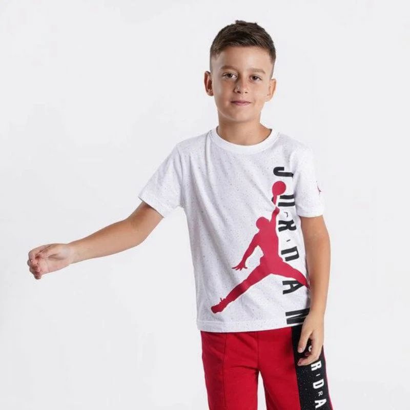 Nett NET011 Áo Thun Nike Bé Trai Motif 2 ~ Màu Trắng