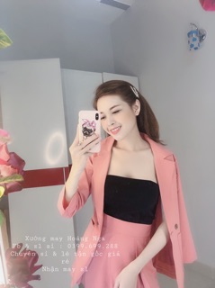 Set vest Ngắn 3 món