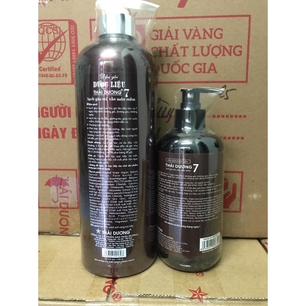 Dầu Gội Xả Dược Liệu Thái Dương 7 480ml/ 1100ml