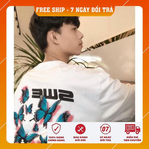 ÁO THUN SWE BƯỚM FULL TAG LOGO Chất cotton siêu đẹp