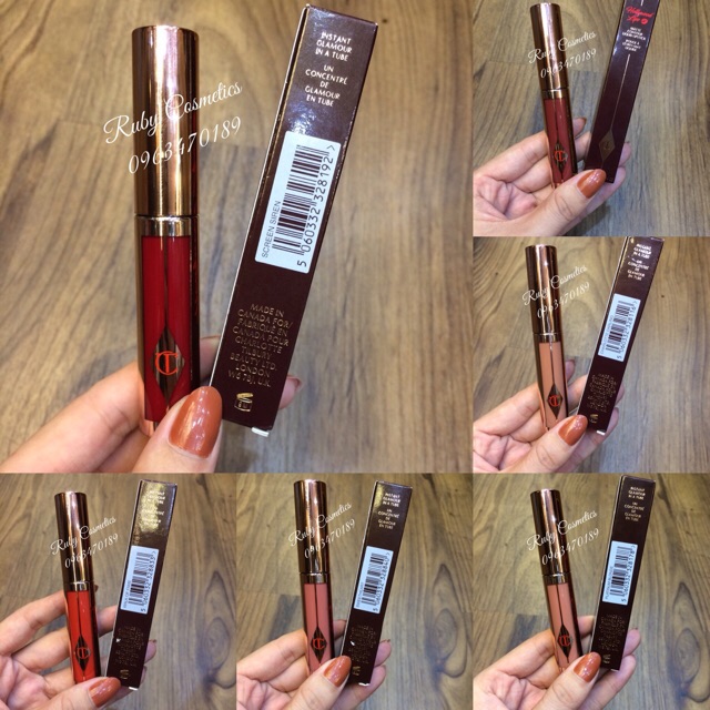 Son Kem Charlotte Tilbury Hollywood Lips Matte Contour Liquid Lipstick