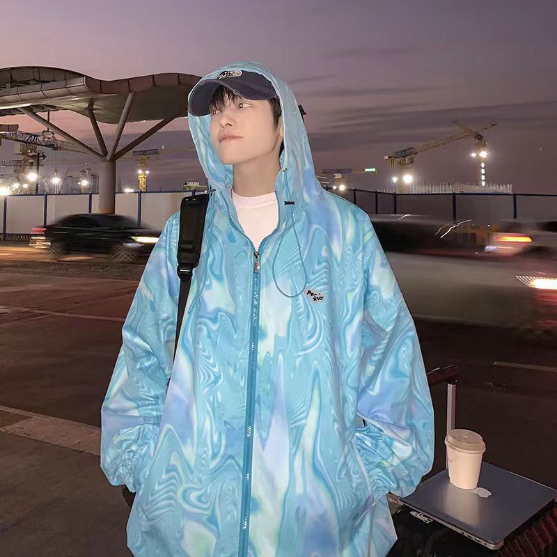 Áo khoác chống nắng sinh viên dáng rộng phong cách Hàn Quốc mẫu mới dài tay mùa hè