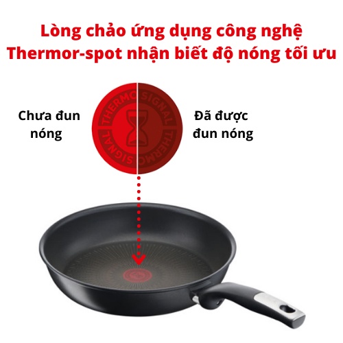 Chảo chống dính cho bếp từ Tefal Unlimited của Pháp dòng made in France