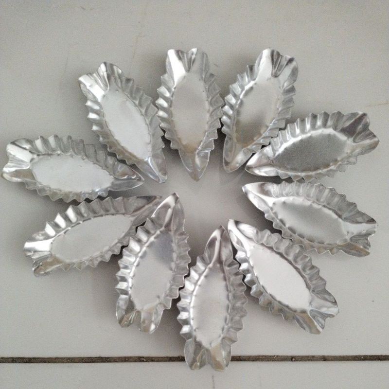 50 Khuôn Lá Nhôm làm Bánh Bò - VT