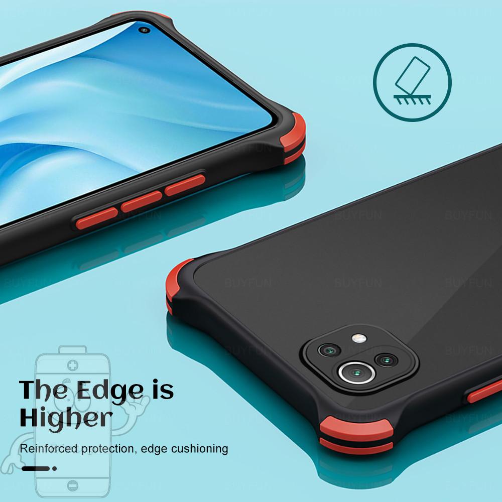Soft Case Xiaomi MI 11 11 Lite 11 Ultra TPU Silicone Bumper Hard Back Cover Phone Case