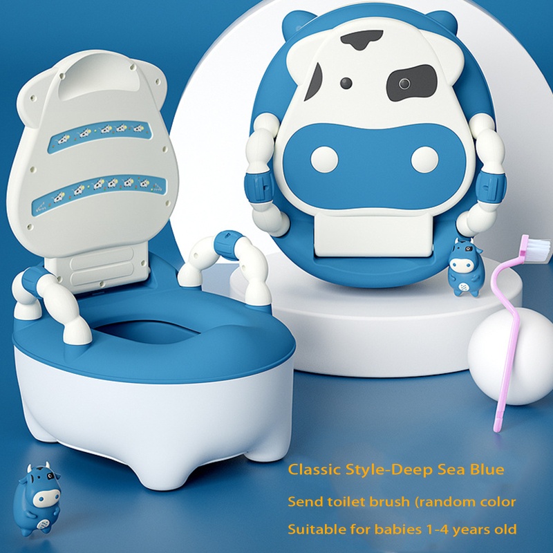 Ghế Ngồi Toilet Dạng Gập Di Động Đáng Yêu Cho Trẻ Em Tập Đi Vệ Sinh