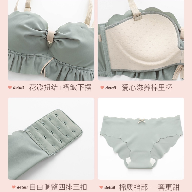 Áo Ngực Không Gọng Có Đệm Nâng Ngực Cho Nữ