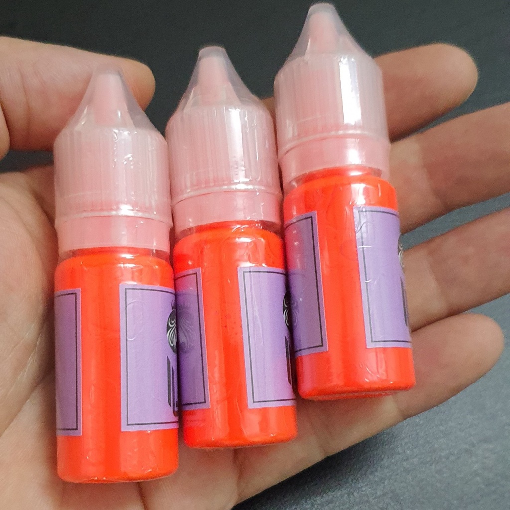 Mực phun xăm tập trên da giả, da bột, da thường, da 3D ,màu nâu đen, mau bám, lâu khô, mau bám