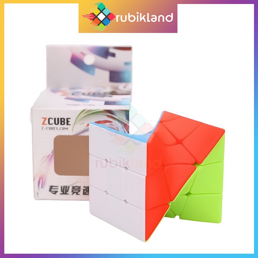 Rubik Biến Thể Twist Torcido Rubic Xoắn 3x3 Z-Cube Stickerless Đồ Chơi Trí Tuệ Trẻ Em