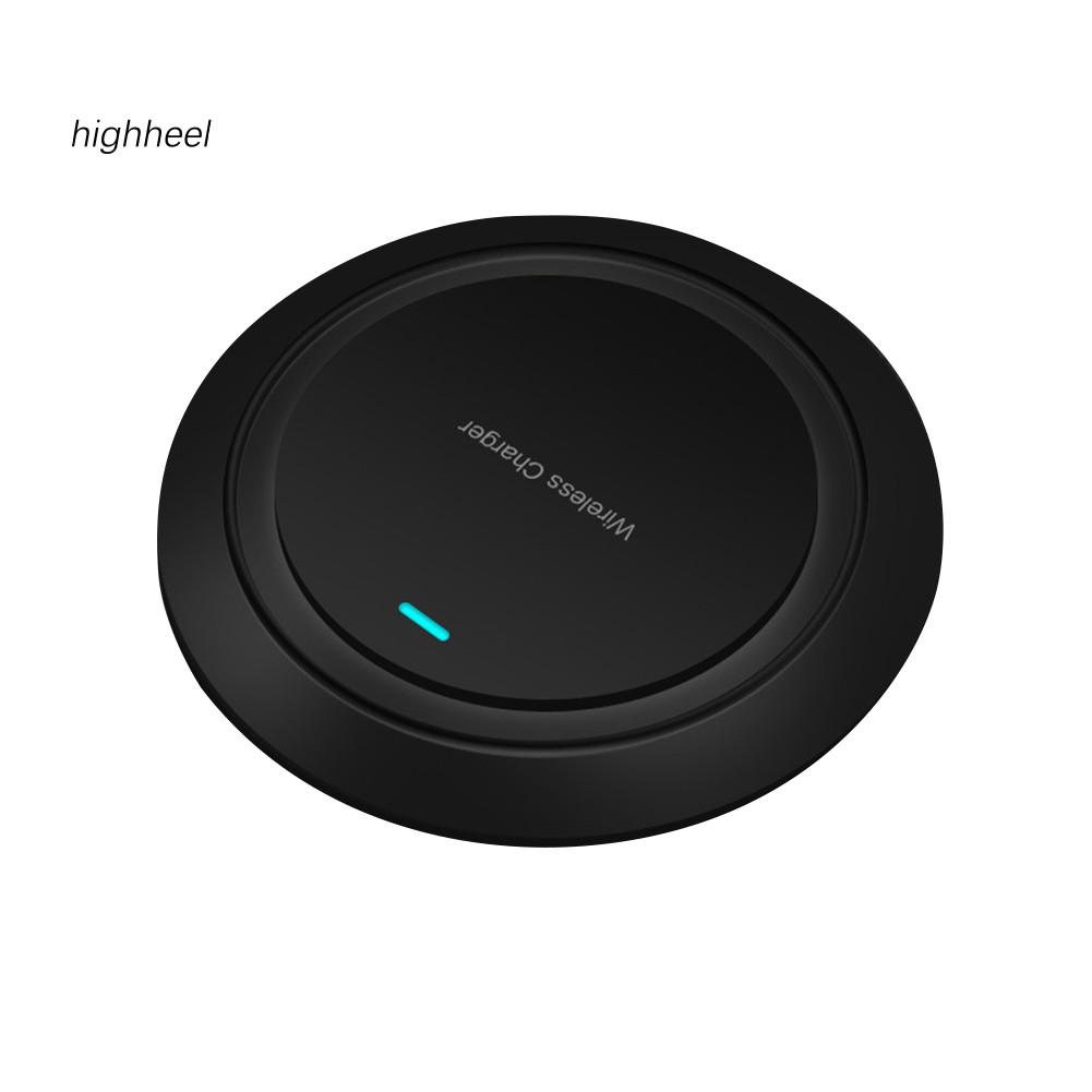 【OPHE】Portable Fast Charging Qi Wireless Mobile Phone Charger Pad for S-amsung iPhone