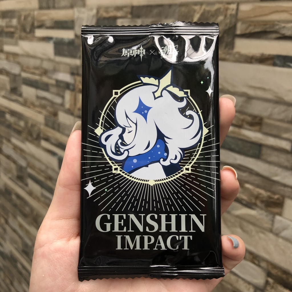 (LT) Set ảnh thẻ nhân phẩm Genshin Impact ngẫu nhiên game chibi xinh xắn mẫu mới