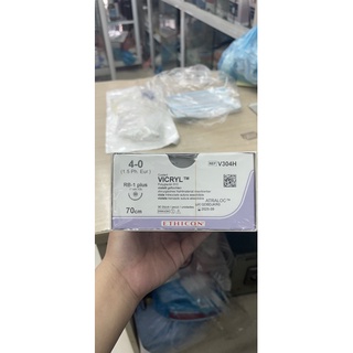 CHỈ PHẪU THUẬT TỰ TIÊU VICRYL 4/0( Giá 1 sợi)