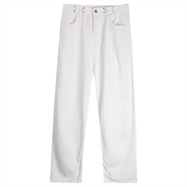 NRVP Quần Jeans Nữ Ống Rộng Thời Trang Hàn Quốc