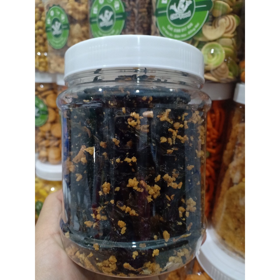 120gram Rong Biển Cháy Tỏi giòn tan- chik food