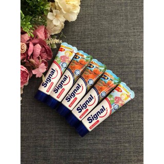 Kem đánh răng Signal nuốt được cho bé từ 0-6 tuổi 50ml (HÀNG ĐỨC CHÍNH HÃNG TRẦN DŨNG)