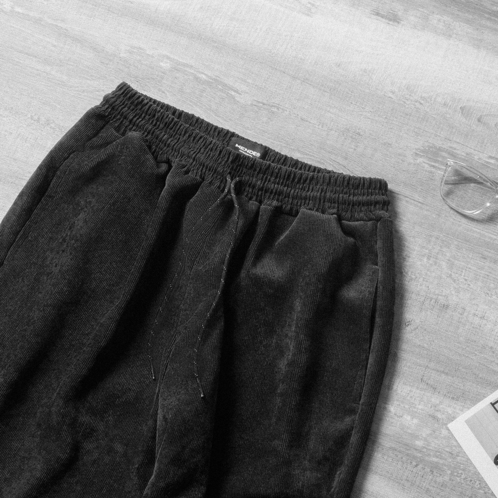 MENDE - Quần Nhung Tăm y2k 2 màu - Quần unisex vải nhung tăm siêu đẹp mặc thoải mái