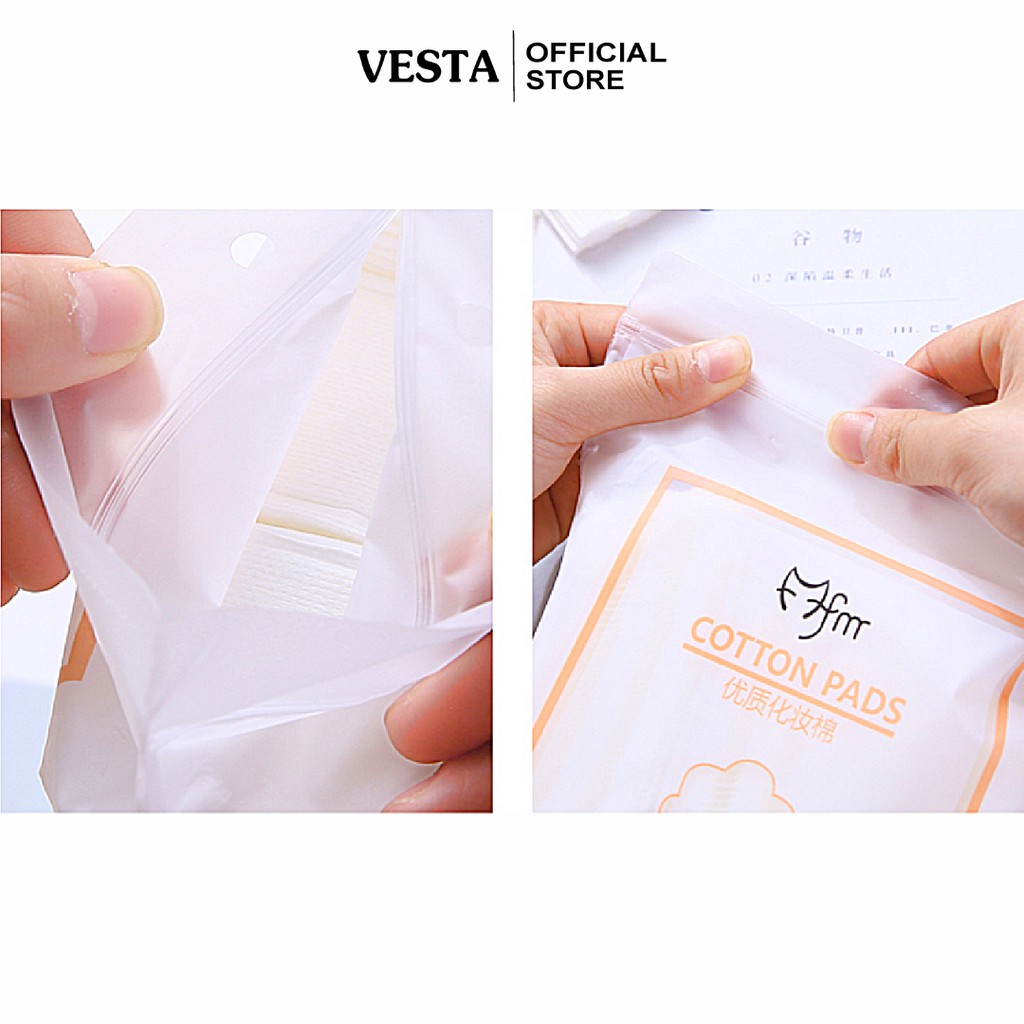 Bông Tẩy Trang 3 Lớp 𝑭𝒓𝒆𝒆𝒔𝒉𝒊𝒑 Bổng Tẩy Trang Cotton Pads Mofa Meiren Túi 222 Miếng | BigBuy360 - bigbuy360.vn