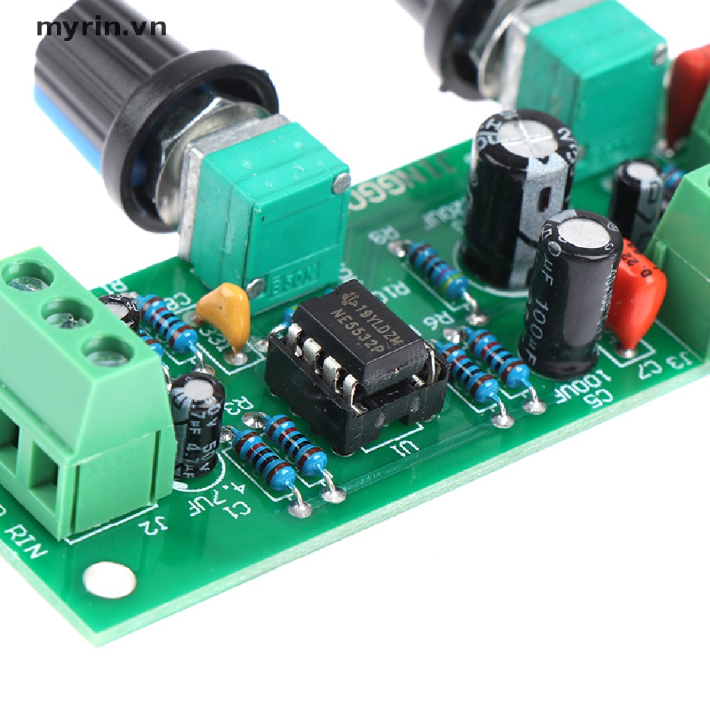 Bảng Mạch Khuếch Đại Âm Thanh 2.1 Kênh DC10-30V