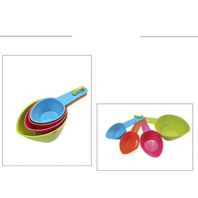 Bộ cup/ ca đo lường 4 cái