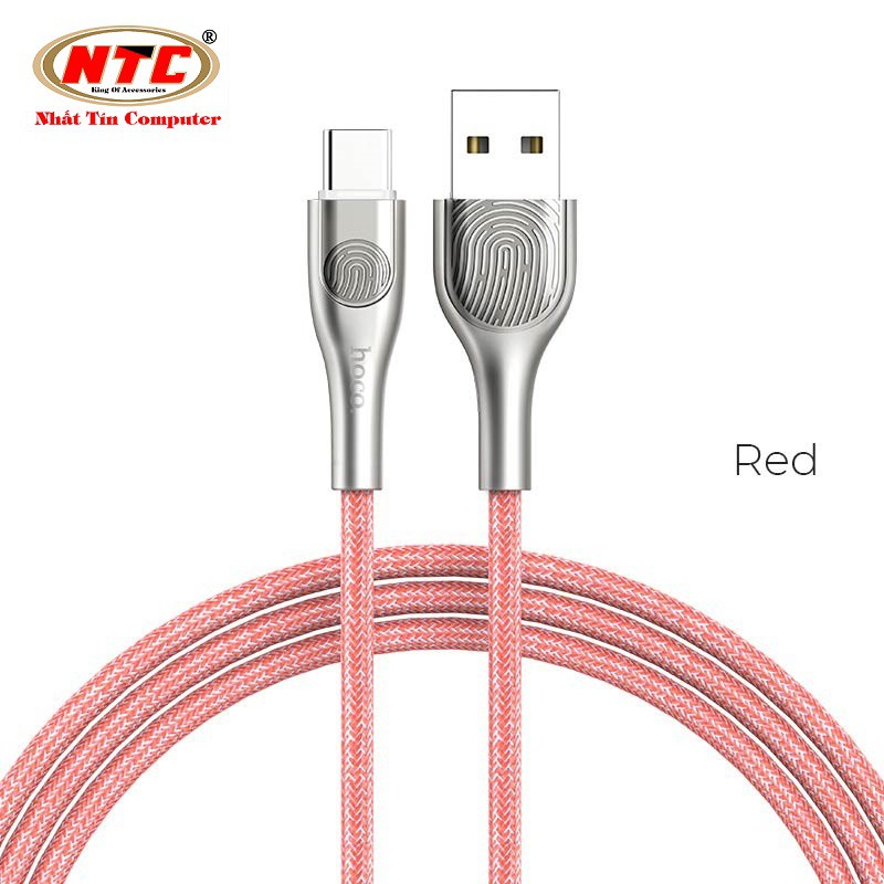 Cáp sạc nhanh và truyền dữ liệu cổng Type-C Hoco U59 Enlightenment hỗ trợ QC3.0