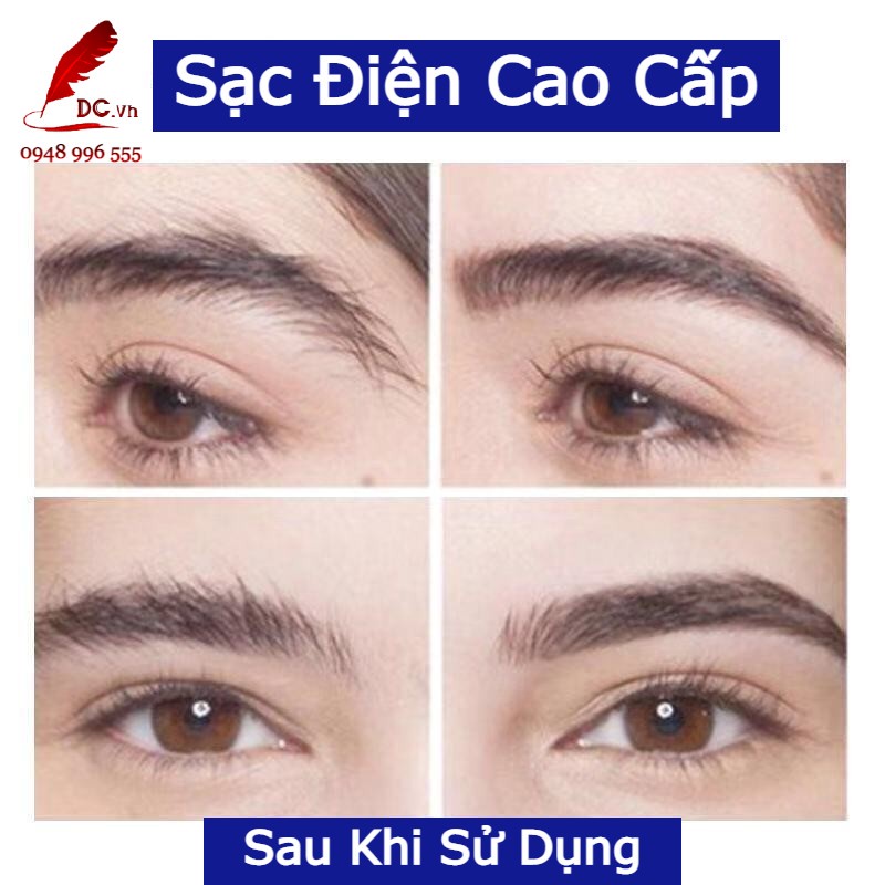 Bút Tỉa Lông Mày Sạc Tích Điện Cao Cấp [Freeship] Bút Tỉa Ria Mép Massage Thẩm Mỹ Cho Phái Đẹp