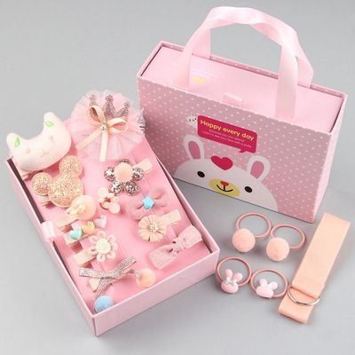 Set 18 kẹp tóc xinh xắn dễ thương cho bé
