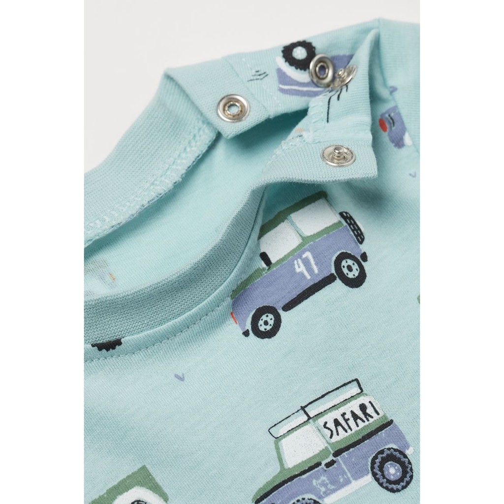 Set áo quần in hình ô tô bé trai, Hờ mờ UK săn SALE