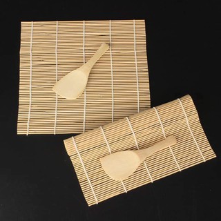 Dụng cụ cuộn sushi bằng gỗ,,,