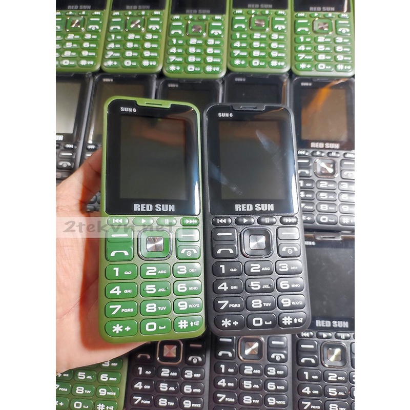 Điện thoại 4 sim RED SUN 6 loa toa, pin khủng, có chức năng thay đổi giọng nói-Bảo hành 12 tháng
