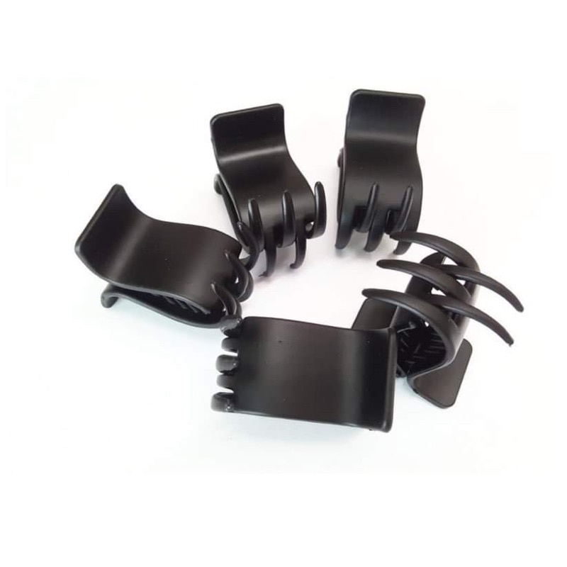 Kẹp càng cua trong suốt, cặp tóc trong suốt Hàn Quốc chắc chắn đẹp cho nữ cào 3 răng, 5 răng