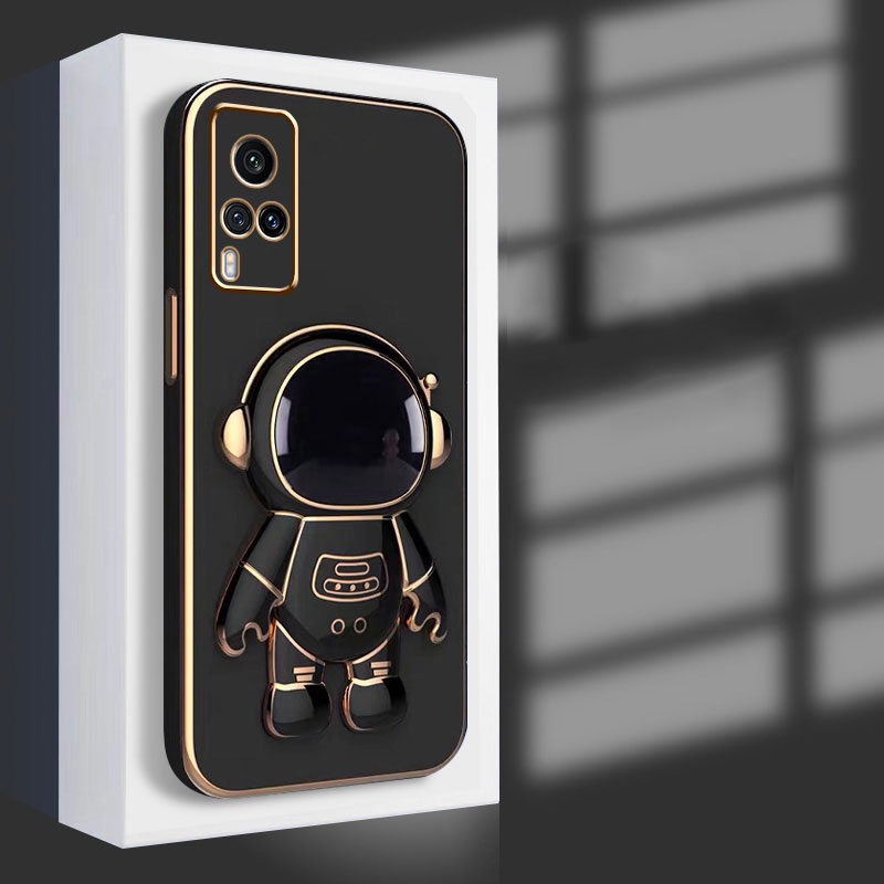 Ốp Điện Thoại Mềm Hình Phi Hành Gia Cho Vivo Y16 Y35 Y77 Y51 Y31 Y21 Y21S Y53S Y33S Y76 Y76S Y15S S15 PRO 5G S15E