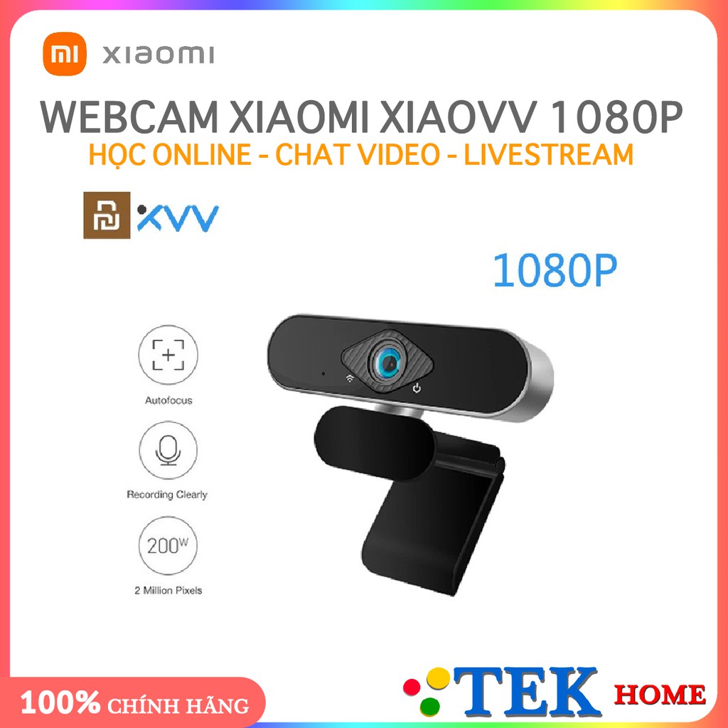 Hỏa tốc • Webcam máy tính USB Sử dụng trực tiếp Xiaomi Xiaovv 1080p FullHD - Webcam Xiaomi Xiaovv 1080P | WebRaoVat - webraovat.net.vn