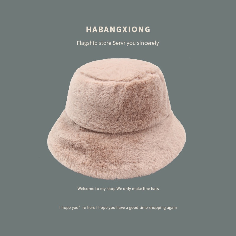 Nón Tai Bèo Giả Lông Thỏ Màu Sắc Dễ Phối Đồ