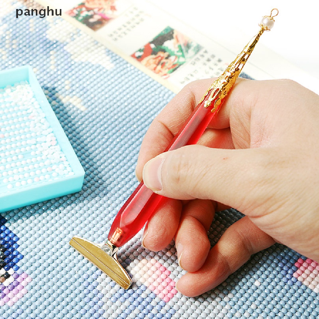 Bút đính đá kèm 6 đầu bút tùy chọn màu sắc chất lượng cao