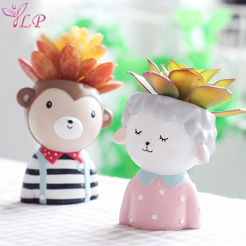 Chậu cây hình động vật dễ thương