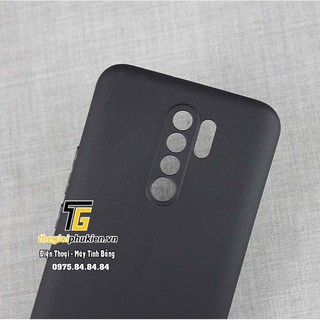 Ốp lưng silicon màu đen Xiaomi Redmi 9 siêu mỏng