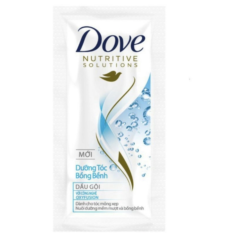 Dầu gội dây Dove dưỡng tóc bồng bềnh 6g*12 gói