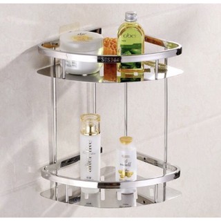 kệ góc 2 tầng inox 304-(Mã:KG-03)