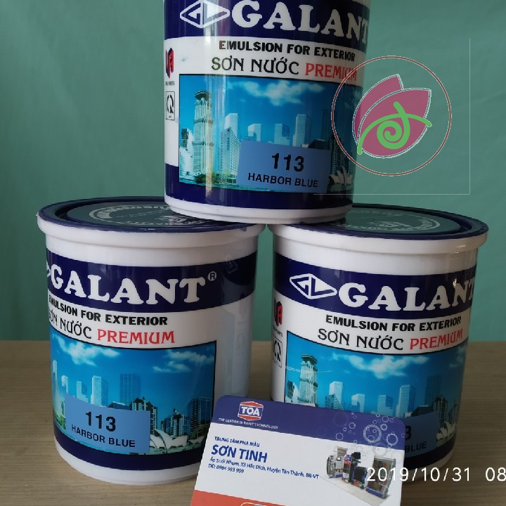 Sơn nước ngoại thất Galant màu xanh dương 113 800ml