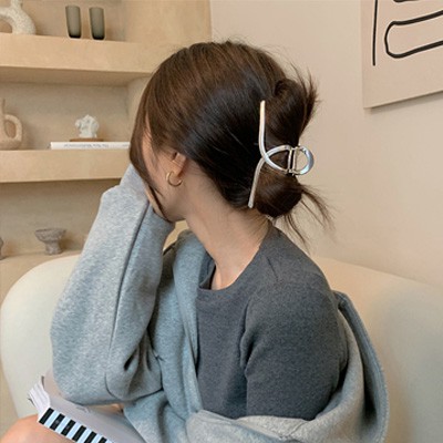 Kẹp Tóc Kim Loại Kiểu Dáng Sáng Tạo Thời Trang Cho Nữ