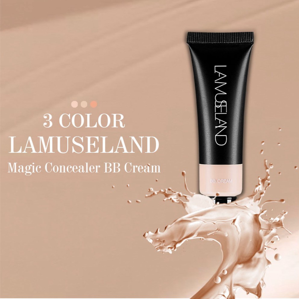 Sale 69% Kem nền BB chống thấm nước hiệu LAMUSELAND với 3 màu lựa chọn, 01 IVORY WHITE Giá gốc 21000đ- 17F106-1 | BigBuy360 - bigbuy360.vn