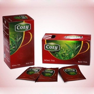 TRÀ COZY TÚI LỌC HỒNG TRÀ 25 TÚI