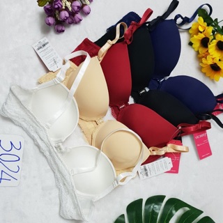 Áo Vicsexy trơn dây ren cài trước 3024