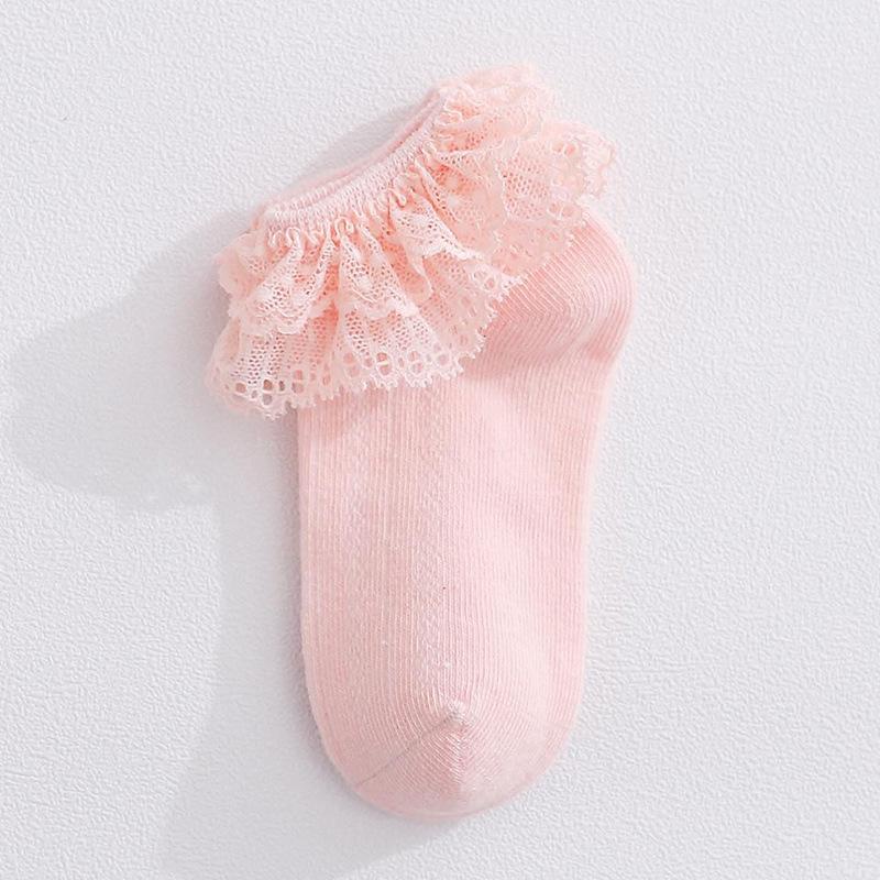 Tất Vớ cho bé gái từ 0-15 Tuổi chất liệu Cotton cao cấp Tất ren cho bé sơ sinh trẻ em người lớn Tất cổ cao mềm mại tốt