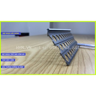 (10 Cây/Bó) NẸP TRÁT GÓC UỐN MÁI VÒM L03 ĐA NĂNG TIỆN LỢI CHỐNG SỨT MẺ VA ĐẬP GÓC CẠNH TƯỜNG